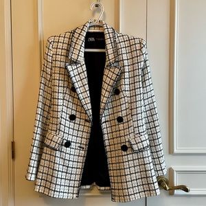 Black & White Blazer